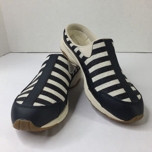 Easy Spirit Traveltime Shoe Clog Mule 9 M Blue